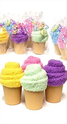 Ice cream theme gift favors for guests, fuzzy cupcake socks favors Scooped Up Bridal Shower Theme Favors, Ice Cream Bridal Shower Favors, Baby Shower Ice Cream Theme, Ice Cream Bridal Shower Theme, Cupcake Socks, Ice Cream Station