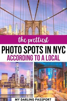 the prettiest photo spots in new york according to a local destination, my daring passport