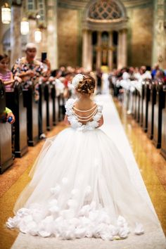 My Dear Eleena Ivory Ball Gown, Flower Girl Dresses Country, Kids Pageant, Tulle Flower Girl, Flower Girl Dresses Tulle, Pageant Gowns, Gowns For Girls, Wedding Dresses For Girls