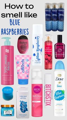 How To Smell Like Berries, Raspberry Lips, Blue Raspberry, New Fragrances