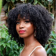 Fashion Afro Kinky Curly Short Black Full Wigs for Black Women Daily Date Party | eBay Curly Hair Pictures, Curly Crochet Braids, Afro Wig, Pelo Afro, Beautiful Natural Hair, Afro Wigs, Crochet Braids Hairstyles, Natural Hair Beauty, Curly Girl Hairstyles