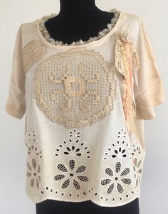 Victorian Lace, Boho Tunics, Cotton Blouse, Cotton Blouses, Bulgaria, Lace Top, Tunic Tops, Hand Weaving, Dye