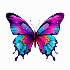 Butterfly Simple Clipart in Chiaroscuro Art Style Art: High-Res 4K Vector Butterfly Stencil Printable, Butterfly Pictures Art, Colorful Butterfly Drawing, Butterfly Clipart Png, Butterfly Texture, Butterfly Simple, Butterfly Colors, Chiaroscuro Art, Butterfly Stencil