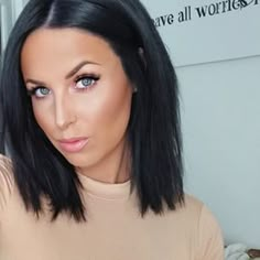 My next hair color More Nails Dark, Ideas Nails, Short Black Hairstyles, Long Black Hair, Hair Nails, Long Bob, Shoulder Length Hair, Short Bob Hairstyles, Hair Dos