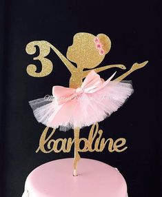 Ballerina Cake Topper Ballerina Party Decorations Ballerina Party Centerpiece, Ballerina Birthday Party Cake, Ballerina Party Decor, Ballerina Party Decorations, Ballerina Decor, Ballerina Cake Topper