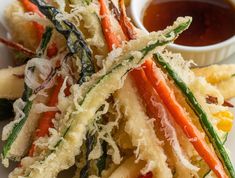 Crispy, light, and irresistibly delicious, Vegetable Tempura is a must-try Japanese dish that’s perfect as an appetizer, snack, or even a m... Vegetable Tempura, Japanese Gyoza, Tempura Recipe, Tempura Batter, Canning Diced Tomatoes, Easy Vegetable