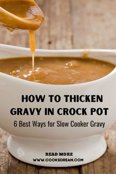 how to thicken gravy in crock pot 6 best ways for slow cooker gravy