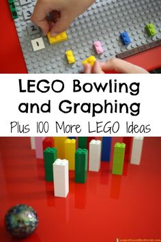 lego bowling and graphing plus 100 more lego ideas