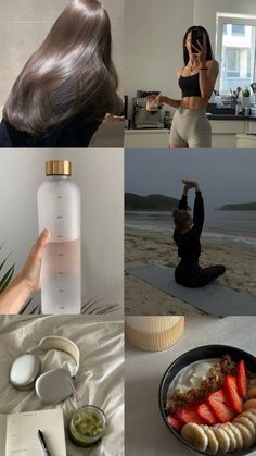 Healthy Girl Lifestyle Aesthetic Wallpaper, Healthy Girl Era Athestic, Rich Girl Manifestation, Manifest Long Healthy Hair, Heslthy Girl Asthetic, Bizarre Photos, Manifesting Vision Board, Perfect Live, Clean Lifestyle