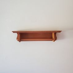 This is a Maple Wall Mount Towel Bar with Shelf. The wooden shelf is finished in light brown and a single 16" towel bar with hold 2 hand towels.  The finish has nicks and scratches. The shelf hangs from 2 nails (not included). Wood Self 22 1/2" x 4 3/4" Rack  22 3/4" length x 5 1/2" height x 4 3/4" width Please read carefully regarding shop policies addressing commonly asked questions: What if I entered the wrong shipping address? Message the owner and the owner will cancel the sale and relist the item. Proceed thru Etsy check-out again and edit the address. If the shop owner has already shipped the order, the shop owner is unable to redirect a box in transit with a shipper. It is the buyer's responsibility to pay for the additional shipping incurred to secure the box. What if the box is l Shelf Between Mirrors Bathroom, Towel Bar With Shelf, Bathroom Sink Shelf, Wooden Bathroom Wall, Bathroom Wall Shelf, Shelf With Towel Bar, Toilet Shelf, Wall Mount Shelf, Hand Towel Rack