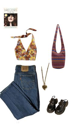 Cute Warm Weather Outfits, Earthcore Outfits Summer, Summer Outfits 80s, Summer 70s Outfits, 70s Outfits Summer, 90s Hippie Fashion, 70s Summer Outfits, 70s Summer Fashion, Hippie Outfit Inspo