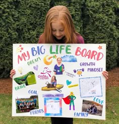 Step 5 Vision Boards For Kids, Vision Board Kids, Vision Board For Kids, Kids Vision Board, Vision Board Ideas Examples, Big Life Journal, Family Vision Board, Family Vision, Vision Board Diy