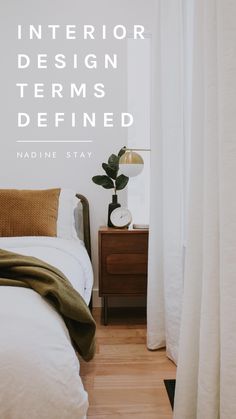 the interior design terms defined by radinne stay