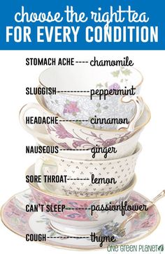 Tea Remedies, Tea Cups And Saucers, Tea Benefits, Homeopathic Remedies, Natural Health Remedies, Cups And Saucers, Natural Medicine, Herbal Medicine, Health Remedies