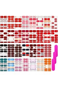 420 Pieces 30 Sheets Full Nail Wraps Nail Wraps Nail Stickers Nail Polish Strips Heart Self Adhesive Nail Decals with Nail Files for Women Girls DIY Nail Art Decoration (Adorable Style) Adorable Style, Nail Polish Strips, Diy For Girls, Nail Art Decorations, Nail Decals, Nail Art Diy, Nail Wraps, Nail Stickers