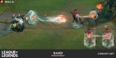 an image of league of legend's art