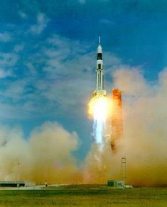 On this day in 1964, NASA launched a Saturn I rocket for the uncrewed AS-102 mission from Cape Kennedy's Launch Complex 37B. Earth Orbit