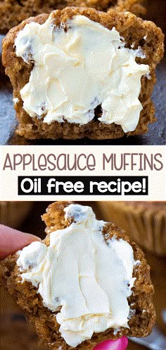 the best healthy applesauce muffins no oil required