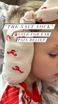 Salt Sock For Ear Pain, Rice Sock For Ear Ache, Ear Infections Home Remedy, Ear Infections Remedy For Kids, Earache Relief Immediate, Ear Pain Remedies, Ear Ache Relief, Ear Pain Relief