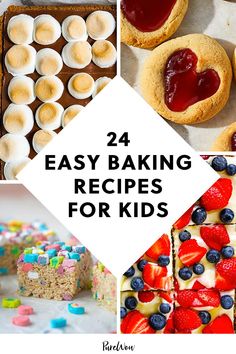 four easy baking recipes for kids