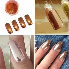 welcome to Awwp! Rose Gold Nail Mirror Powder Glitter Chrome Powder Art Decoration Feature: 100% Brand New And High Quality. Quantity: 1Box Capacity: Approx. 2G Material: Powder Color: As The Picture Shows Nail Decoration Easy To Apply On Natural Or Artificial Nails You Can Also Use Them To Decorate Your Home, Cell Phone'S Case, Glasses, Made Card, Body Art, Etc How To Use: Prepare Your Nails With Uv Base Coat, Uv Color Gel, No-Wipe Uv Top Coat.(Other Top Coat Cannot Get Mirror Effect) Use Eyesh Chrome Nail Polish Mirror, Nails Mirror Powder, Silver Gold Nail Polish, Solid Gold Nail Polish, Metalic Gold Nail Polish, Pigment Nail Art, Nail Mirror, Powder Glitter Nails, Rose Gold Nails Glitter