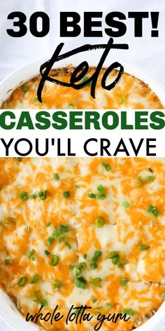 the best keto casseroles you'll crave are on this list