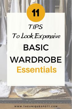 How to build your basic wardrobe? These 11 basic wardrobe essentials are timeless wardrobe must-have to look expensive and classy for any occasion and season. Basic Wardrobe Outfits, Clean Girl Look, Basic Wardrobe Essentials, Classic Wardrobe Essentials, Functional Wardrobe, Gender Fluid Fashion, Look Put Together