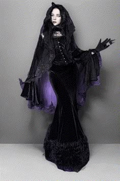 Gothic Black Lolita Vintage Lace Mermaid Dress with Flattering Design Plus Size - WonderlandByLilian Gothic Romance Dress To Impress, Gothic Romance Outfit, Gothic Ball Gown, Gothic Wardrobe, Vampire Fashion, Lace Mermaid Dress, Nontraditional Wedding Dress, Goth Vampire, Pinterest Contest