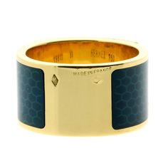 Hermes Collier De Chien Gold Ring 0000272 Hermes Ring, French Luxury Brands, Hermes Jewelry, Hermes Accessories, Honeycomb Pattern, Gold Rush, Gold Geometric, Classic Gold, Gold Enamel