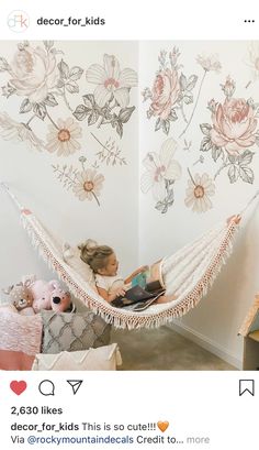 Kid Decor, Kids Interior Design, Big Girl Bedrooms, Toddler Girl Room, Girl Nursery Room, Decor Ikea, Decor Studio, Kid's Bedroom, Girl Bedroom Designs