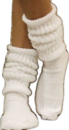 Casual Thick White Socks, White Thick Casual Socks, White Super Soft Socks, White Super Soft Comfortable Socks, White Knee-high Socks For Spring, Comfortable Super Soft White Socks, White Comfortable Knee-high Socks, Comfortable White Knee-high Socks For Spring, Trendy Super Soft White Socks