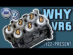 an engine block with the words vw v8 on it and numbers in front of it