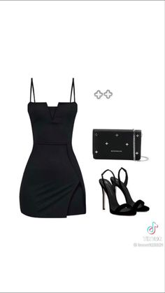 Dress Outfits Polyvore, Black Dress Outfit, Little Black Dress Outfit, Outfit Polyvore, Black Dress Outfits, Teenage Fashion Outfits, Dress Outfit, Little Black Dress, Dress Outfits