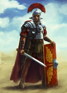 Roman Legionary, Roman Characters, Roman Era