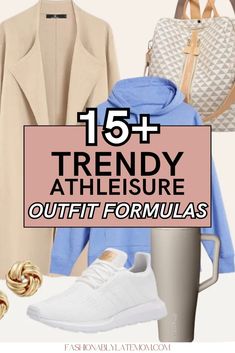 Embrace Sporty Fashion with these Athleisure outfit ideas for moms. Combining trendy Women's Activewear with casual pieces, these outfits provide the ultimate comfort and style. Perfect for busy days filled with errands or outdoor activities, these looks are easy to recreate and will keep you looking chic. Fit Mom Outfits, Dance Mom Outfits Style, Athletic Date Outfit, Fall Athleisure Outfits 2024, Active Wear Outfits Aesthetic, Athleisure Outfits Women, Professional Athleisure Outfits, Women Athletic Outfits, Sporty Mom Outfits