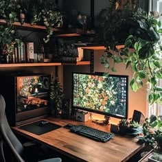 Discover stunning home office ideas to elevate your workspace. Explore stylish tips to transform your home office into a chic environment! Podcast Setup Ideas, Work Nook, Office Gaming Setup, Hobby Room Ideas, Youtube Room, Academia Interior, Pc Set Ups, Gaming House, Design Vision Board