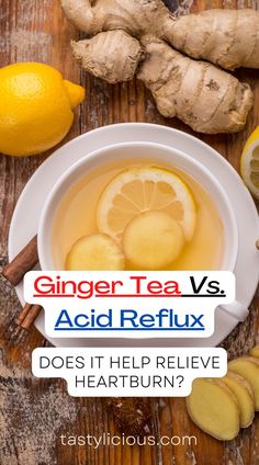 ginger tea for acid reflux | Is ginger tea good for acid reflux | what tea is good for acid reflux | ginger turmeric tea for acid reflux | juicing recipes | juice recipes | healthy juicer recipes | juicer recipes beginners | juicing recipes for beginners Ginger Turmeric Tea, Juicing Recipes For Beginners, Acid Reflux Symptoms, Gerd Recipes, Reflux Recipes, Acid Reflux Relief, Reflux Remedies, Gerd Diet, Healthy Juicer Recipes