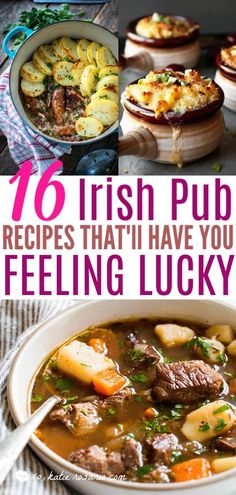 irish pub recipes that have you feeling lucky