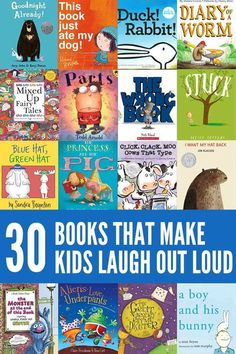 30 books that make kids laugh out loud