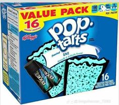 a box of pop tarts is shown