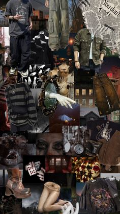 a collage of photos with different types of clothing