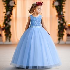 Teens Girls 12 14Yrs Banquet Luxury Dresses Princess Birthday Wedding Party Gown Sequins V-Back Christmas Girls Party, Kids Formal, Christmas Girls, Dresses Sequin, Dresses Princess, Prom Ball Gown, Luxury Dresses, Party Gown, Princess Outfits