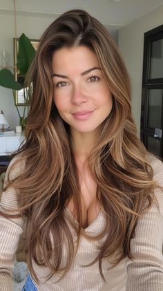 Honeydew Whirlwind: Brown Hair Fresh Whimsy Haircolor 2024 Women, Brown Hair With Honey Highlights, Whimsy Makeup, Cherry Brown Hair, Sun Kissed Hair, Rich Brunette, Hot Hair Colors, Blonde Tones, Brunette Balayage Hair