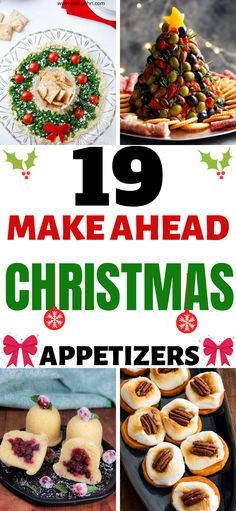 19 make ahead christmas appetizers