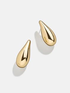 Shop the 
          Teardrop earrings 
        
Ella Earrings - Gold Plated at the official Baublebar site. Enjoy free shipping and returns on all US orders $75+. Sculptural Bracelet, Sculptural Jewelry, Baublebar Jewelry, Statement Hoop Earrings, Coil Bracelet, 18k Gold Earrings, Gold Ear Cuff, Wardrobe Inspiration, Gold Bracelet Cuff