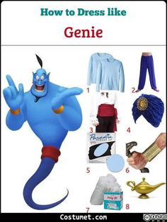 an image of how to dress like genie