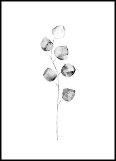 a black and white drawing of a flower on a white background with the words, watercolor