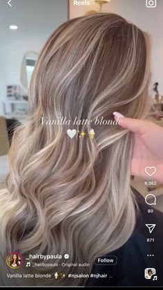 Champagne Blonde Babylights, Blonde Hair Color Numbers, Blonde Hair Brown Balayage, Natural Highlights On Blonde Hair, Lived In Icy Blonde Balayage, Blonde For Gray Hair, Fall Bronde Balayage Long Hair, Cool Blonde With Brown Lowlights, Creamy Balayage Brown