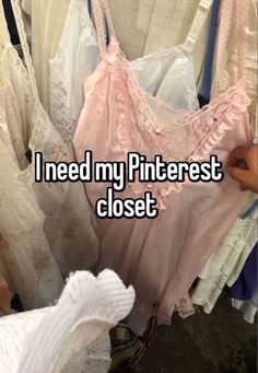 i need my pinterest closet