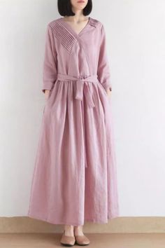 Enhance your summer wardrobe with this stunning pink linen maxi dress featuring a chic tie belt waist. Ideal for warm days and versatile styling! 🌺 

SKU 4831

#SummerFashion #MaxiStyle #LinenLove #PinkOutfit #LinenDress #Xiaolizi Best Dress Shoes, Cloak Dress, Pink Linen Dress, Elegant Outfits, Everyday Fashion Outfits, Pink Maxi, Maxi Styles, Linen Maxi Dress, Slim Fit Dresses